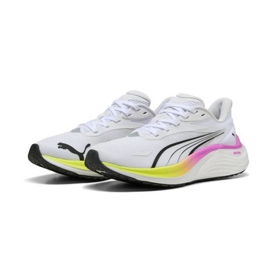 PUMA Electrify NITRO 4 WN Laufschuhe Damen, PUMA White-Yellow Alert-Pure Magenta