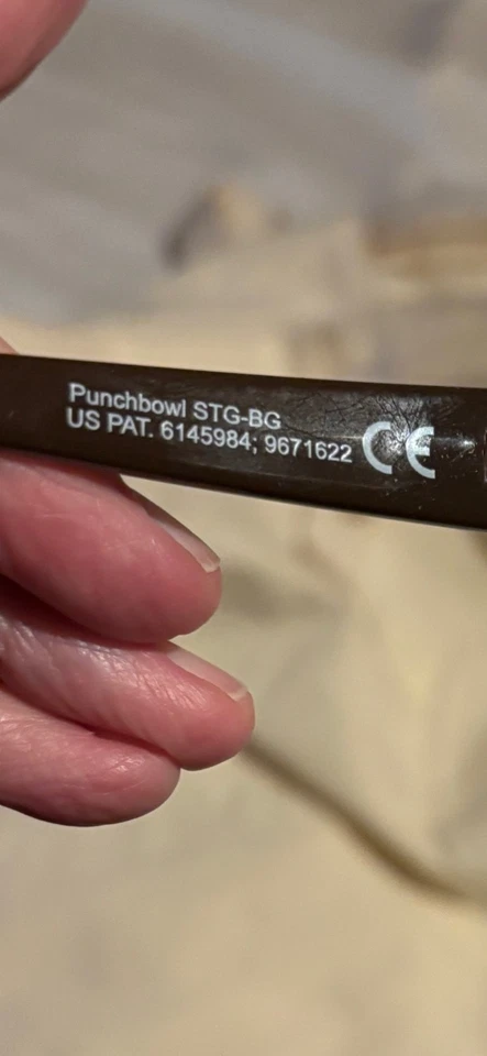 Gafas de sol Maui Jim Punchbowl marrón/verde polarizadas nuevas  Foto 4 de 4