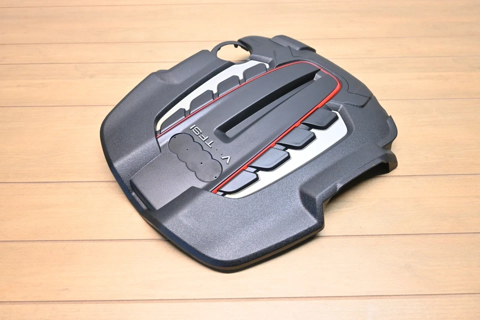 13-18 AUDI S6 S7 S8 RS7 4.0L V8 Engine Motor Appearance Cover Panel Trim  OEM - Image 2 of 4