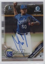 2019 Bowman Chrome Prospects Refractor /499 Yefri Del Rosario #CPA-YDR Auto 13c1