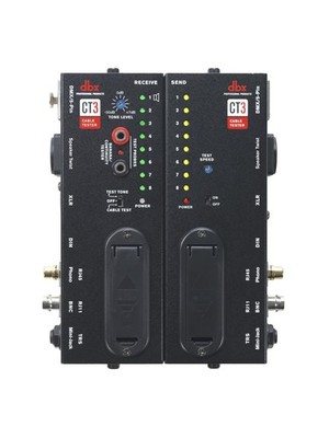 dbx CT-3 Advanced Cable Tester, Black