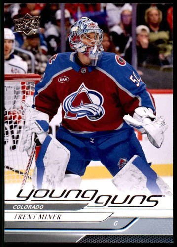 2024-25 Upper Deck #709 Trent Miner Young Guns Rookie