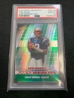 PSA 10 2008 Topps Finest TOM BRADY 24/199 Green Refractor #FM-TB