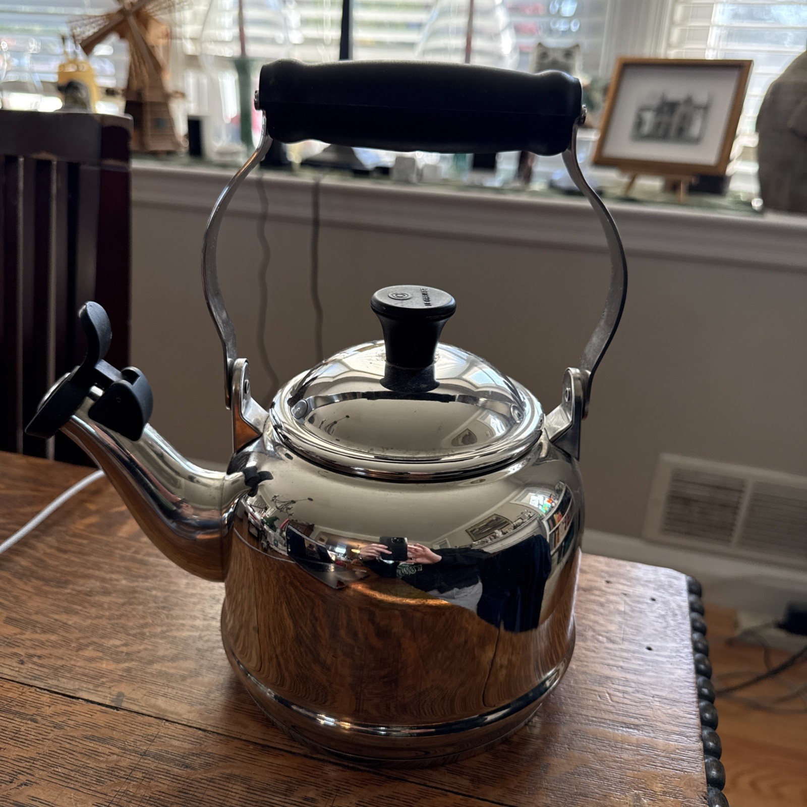 Le Creuset Stainless Steel Demi Tea Kettle 1.1 L 1.2 QT Quar