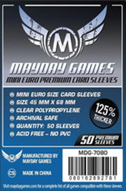 Mayday Mini Deluxe Euro Card Sleeves #7080