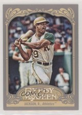 2012 Topps Gypsy Queen Image Variation Reggie Jackson (White Jersey) HOF 0a2