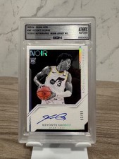 2023 PANINI NOIR 387 KEYONTE GEORGE ONCARD AUTOGRAPH RC 03/99 ~ 1/1 RC JSY
