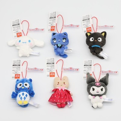 Sanrio Characters Character Award Mascot 2025 6 Set 14+ Sanrio Plush (Note: