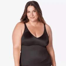 New Ruby Ribbon Pin-Up Lace Cami Black 42