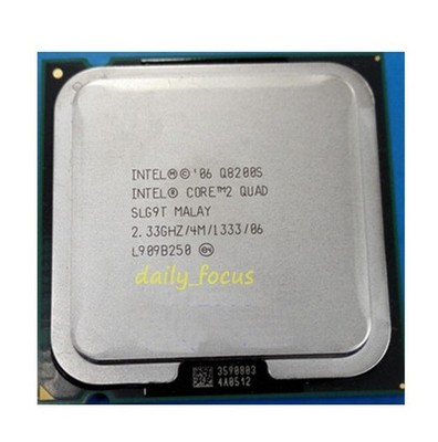   Core Q8200S 2.33GHz GHz Socket 775 4 Cores 4T SLG9T CPU Processor 4MB #hj