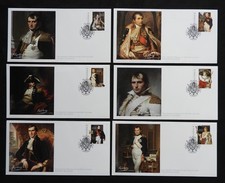REPUBLIQUE DU NIGER 2021 : Lot x6 enveloppes FDC - NAPOLEON BONAPARTE