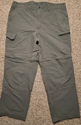 Gander Mountain Guide Series Men's 40x30 Convertible Cargo Pants Hiking Camp
