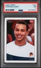 2009 TOPPS #321 STEPHEN CURRY ROOKIE RC PSA 7