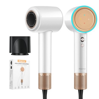 SIMFUK Hair Dryer 150000 RPM Super High Speed 500 Million Negative Ionic Blow