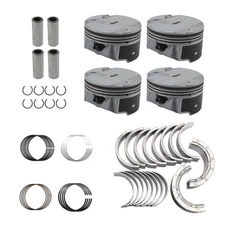For 06-17 Buick Chevrolet GMC Pontiac Saturn 2.4L Main Rod Bearing &Piston&Rings