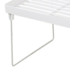 Large Size Kitchen Stacking Shelf Plastic And Metal Multifunctional Stackab FIS