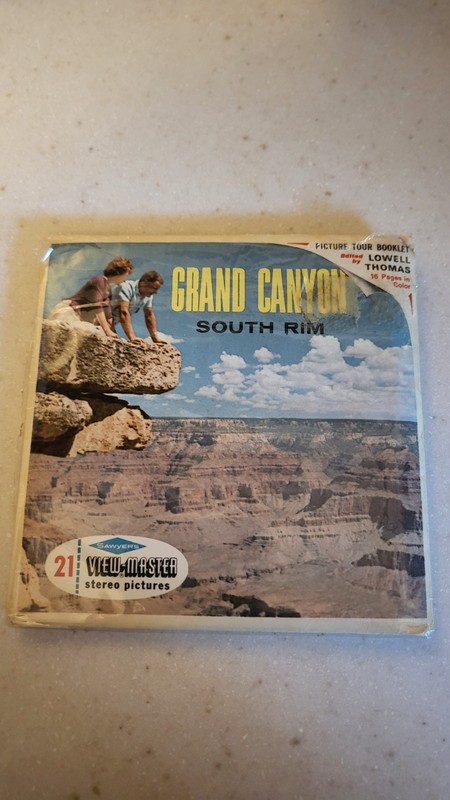 Viewmaster Reel - Grand Canyon - New In Plastic Wrap! 