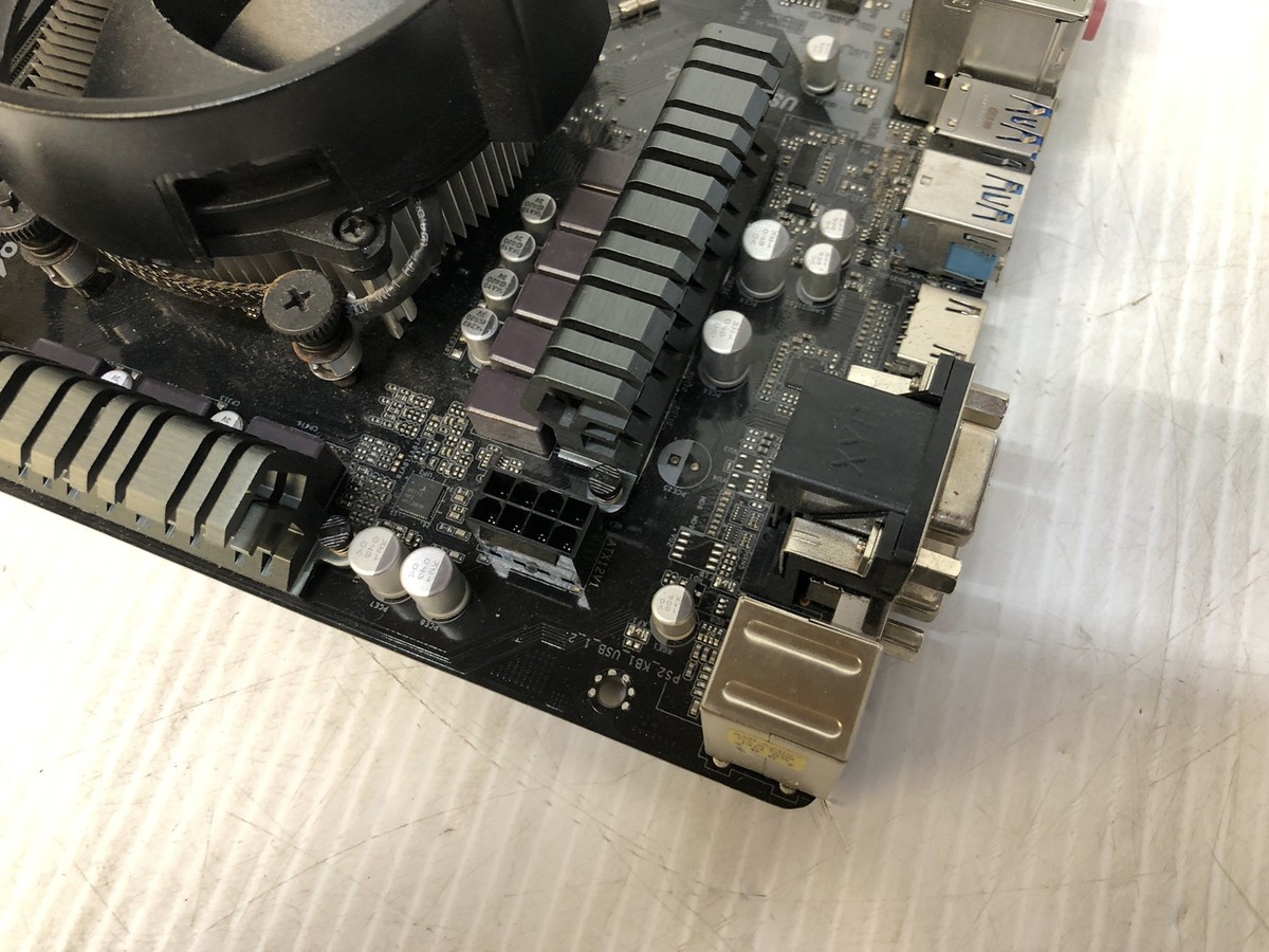 ASRock B450M Pro4 P4.20 AM4 Motherboard w/AMD Ryzen 5 3400G - 4