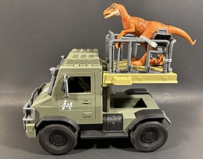 JURASSIC WORLD LEGACY COLLECTION ISLA SORNA EXPEDITION PACK TRUCK & VELOCIRAPTOR