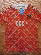 MAGLIA CALCIO RETRÒ UNIONE SOVIETICA CCCP HOME 1988 TAGLIA L - NUOVA/NEW