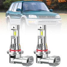 9005 High Beam LED HeadLight Bulbs 6000K 12000LM White For Toyota RAV4 1998-2000