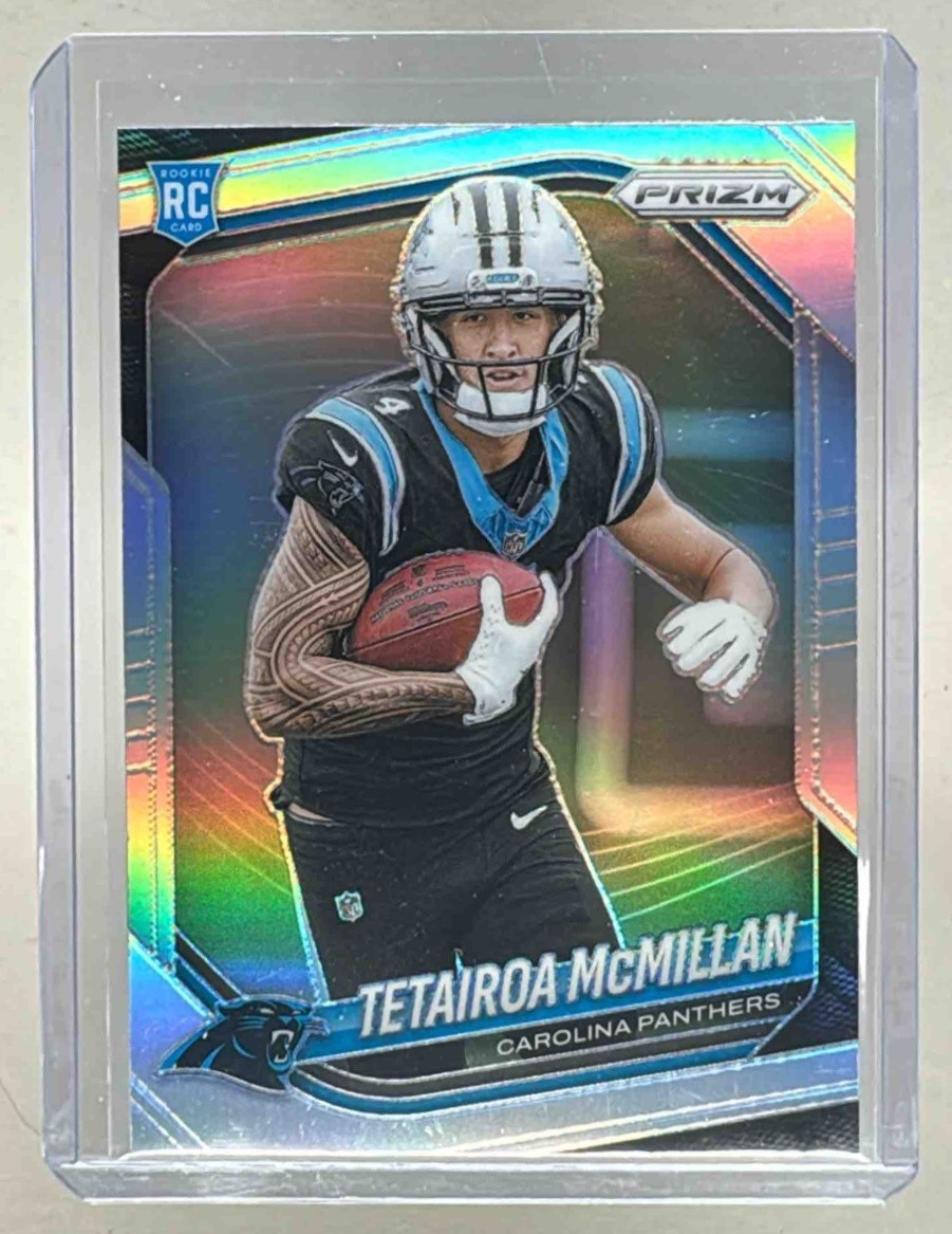 Tetairoa McMillan 2025 Panini Prizm #311 Silver Rookie RC