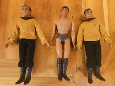 Modellino Star Trek MEGO 1974 vintage! Kirk-Spock-Scotty! Condizione Usato!