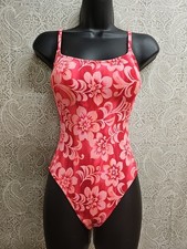 Vtg Late 1980's 1990's Leilani Women's Swimsuit New w/ Tags Tropical Floral
