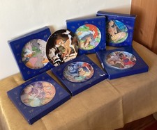 Disney Kenleys Decorative Plates 6 BNIB 1 Bambi Plate Aladdin Peter Pan Dumbo