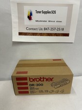 Genuine Brother DR300 DR-300 Drum Unit Black  Brown Box 
