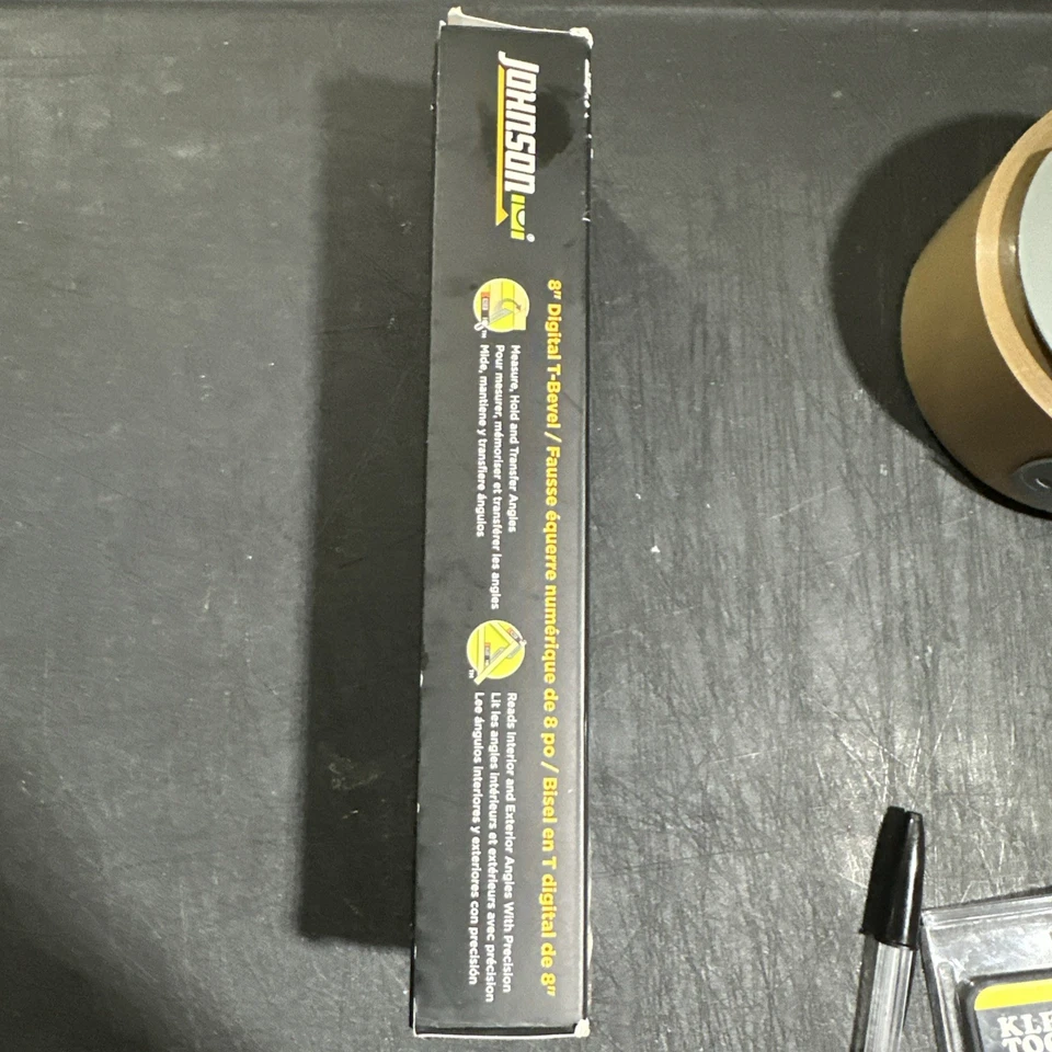 Johnson 8 英寸数字滑动 T 斜角全新 1920 - 0800D — 第 2/4 张图片