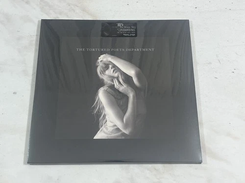 TAYLOR SWIFT - THE TORTURED POETS DEPARTMENT (TTPD) BLACK DOG Double LP - New!