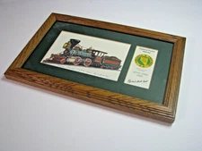 Michael Scott Kent Limited Edition Print Virginia & Truckee Railroad Train #21