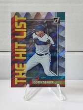2022 Panini Donruss - The Hit List Corey Seager #THL-12 Rapture