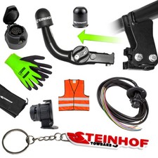 Für Renault Grand Modus Anhängerkupplung abnehmbar+E-Satz 13p ABE