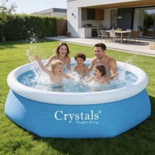 Image of Intex 10ft Easy Set Round inflatable Swimming Pool FIRST CLASS SHIPPING 