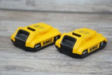 2 pack Dewalt DCB203 20V Max Batteries 2.0Ah Lithium Ion Li-Ion 20 Volt