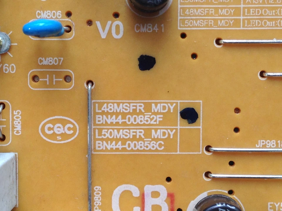 Platine alimentation ref BN44-00852F pour tv Samsung UE40M5005AW - Photo 2/4