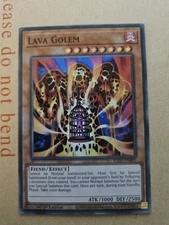 RA01-EN001 Lava Golem Super Rare 1st Ed