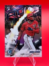 James Wood 2025 Bowman Chrome Adios! #AD-4 Washington Nationals RC