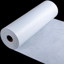 15.7 Inch x 54.7 Yard Iron-On Fusible Interfacing for Sewing- Non-Woven Light...
