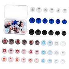 48 Pcs Earbuds Replacement Tips Silicone, Earbud Tips Earpads Replacement,
