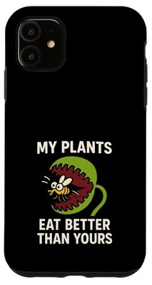 Carnivorous Plant Venus Flytrap Pitcher Sundew Nepenthes Case for iPhone 11