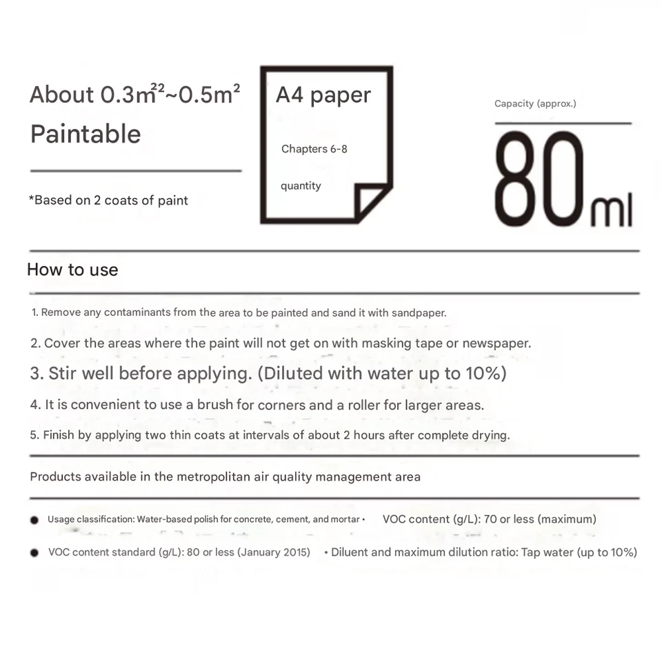 Pintura a base de agua 80 ml (2,7 fl. oz.) Botella pequeña económica - Imagen 2 de 3