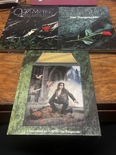 Vampire the Masquerade Hardback Lot Of 3 The Dark Ages Masquerade