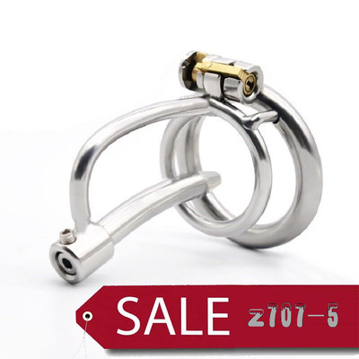 New Stainless Steel Male Chastity Cage Device Men Metal Lock Belt Removable Tube