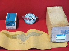 1978 Corvette Indy 500 Pace Car 25th Anniversary Gas Door Emblem Indy Wings