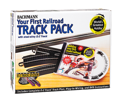 Bachmann HO Your First Railroad Track Pack E-Z Track System 44497 - Bild 1 von 1