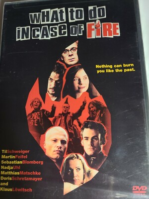 What To Do in Case of Fire [2001] (DVD,2002,Widescreen) BRAND NEW!