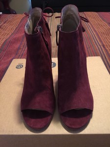 halogen peep toe bootie